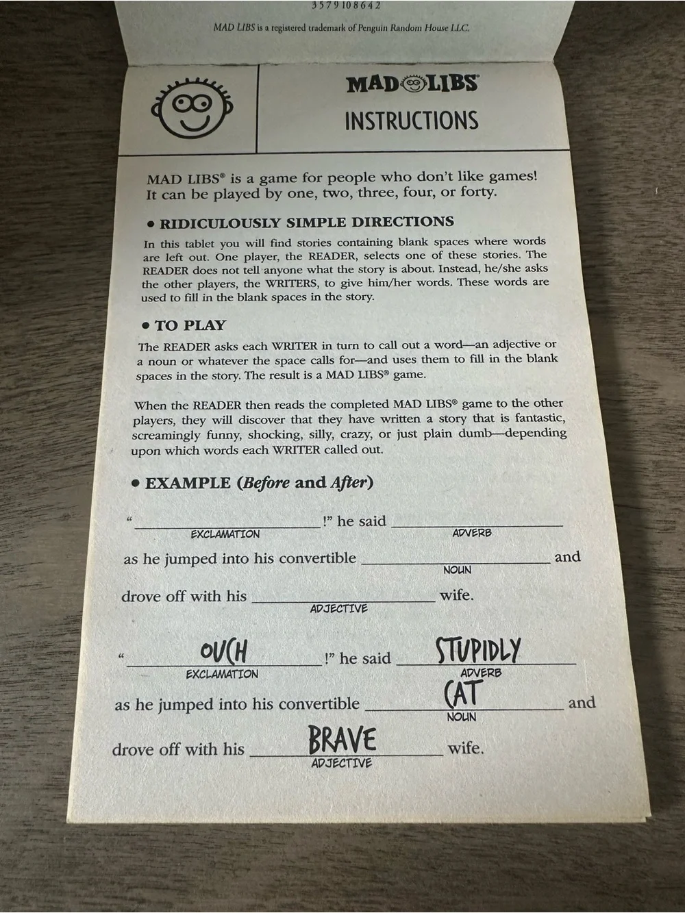 The Last Kids on Earth Mad Libs